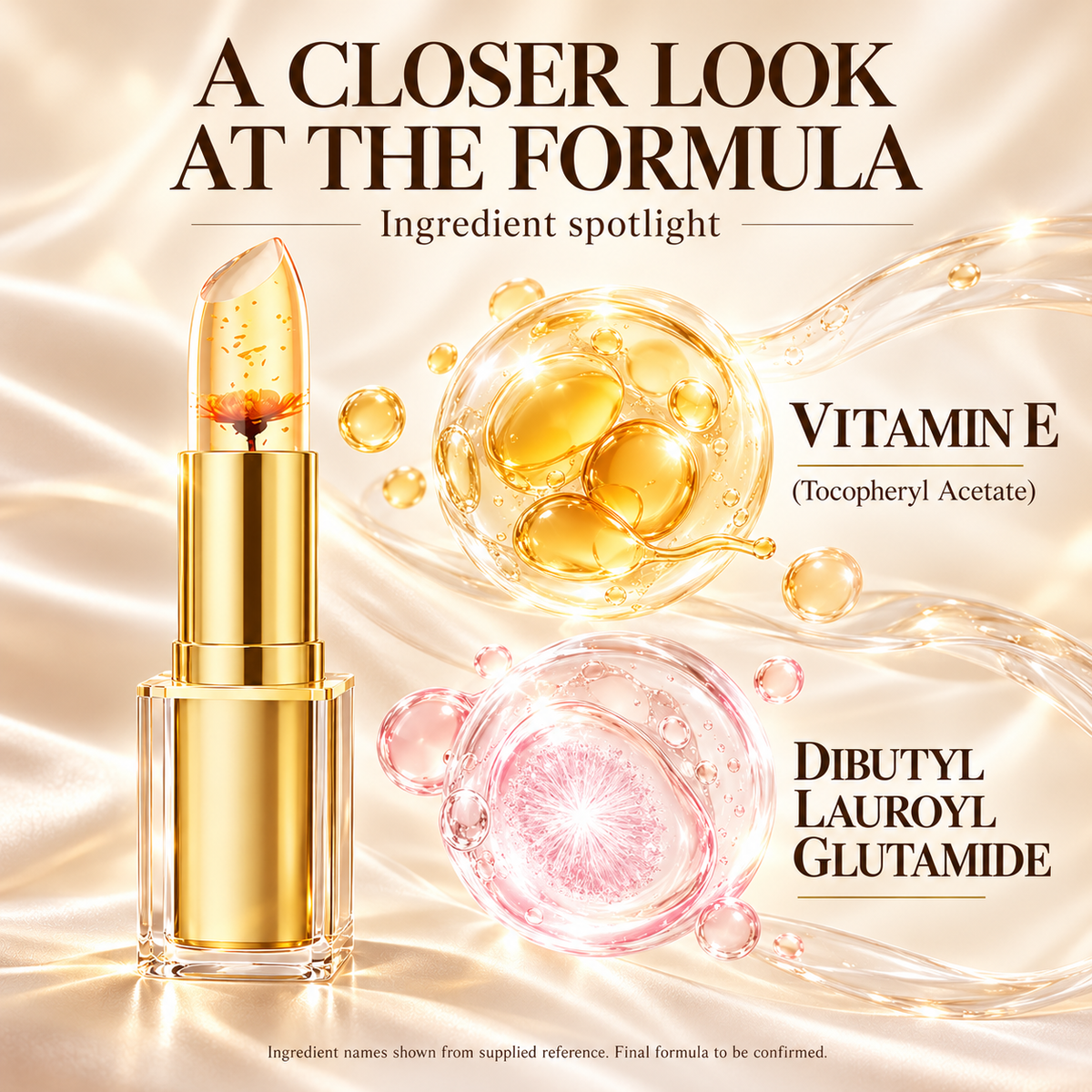 💄 Crystal Clear Color-Changing Lipstick — Your Everyday Rosy Glow