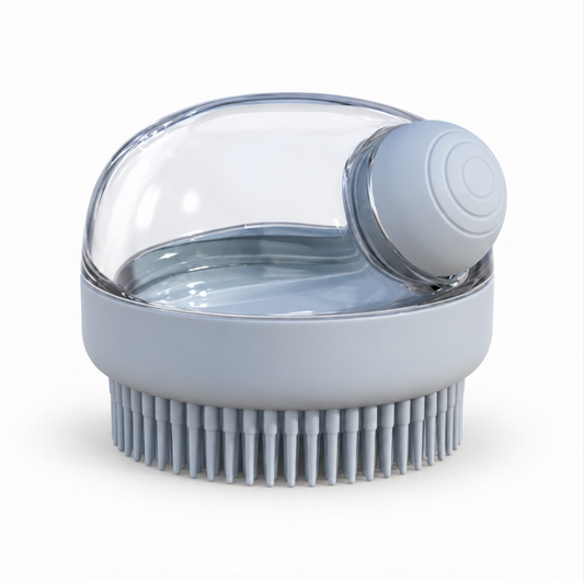Make Bath Time Easy — Pet Shampoo & Massage Brush
