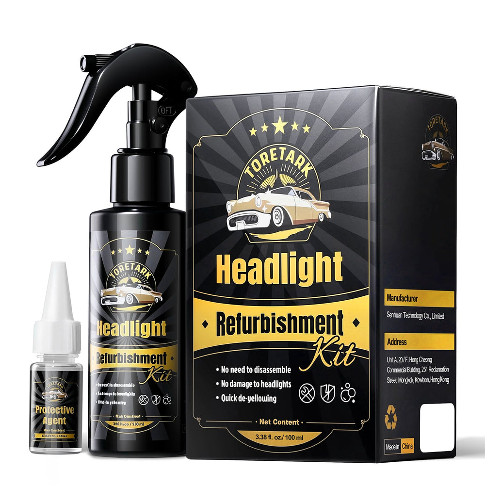 Toretark Headlight Restoration Kit Bundles