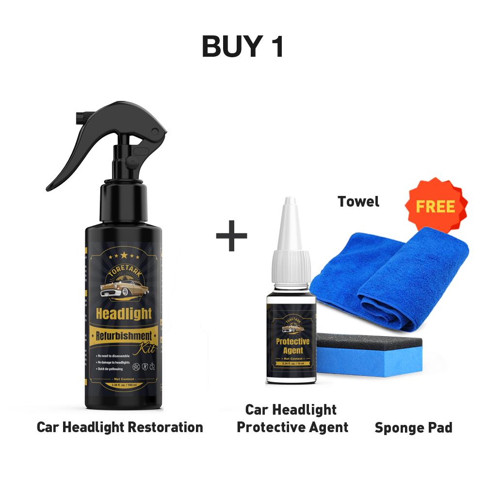 Toretark Headlight Restoration Kit Bundles