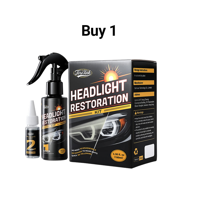 Toretark Headlight Restoration Kit Bundles