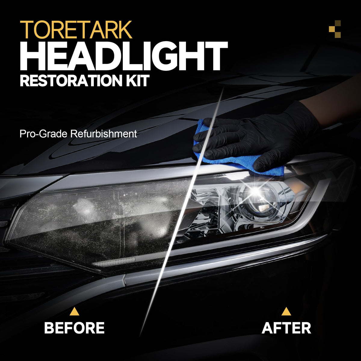 Toretark Headlight Restoration Kit Bundles