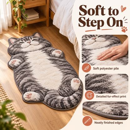 🐱Personalized Cat Shaped Carpet — Choose an exclusive carpet for your cat.