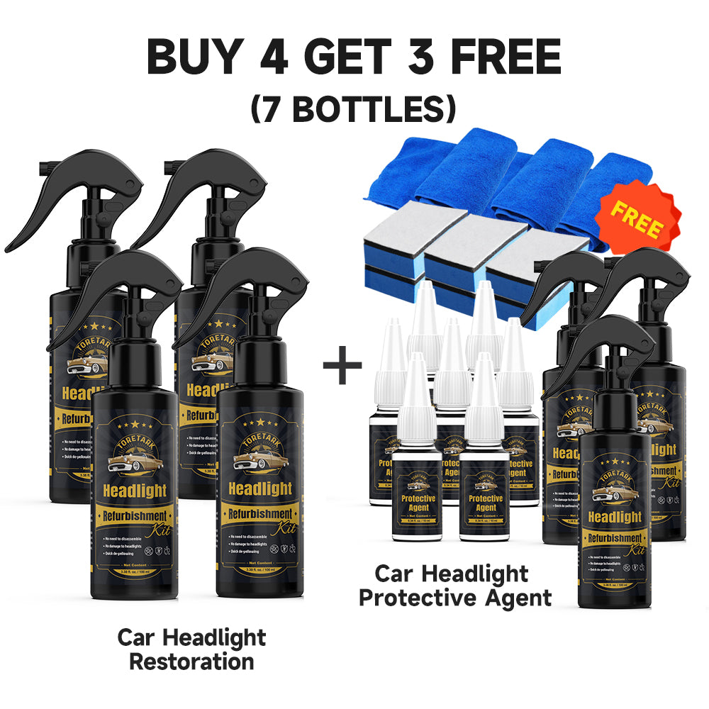 Toretark Headlight Restoration Kit Bundles