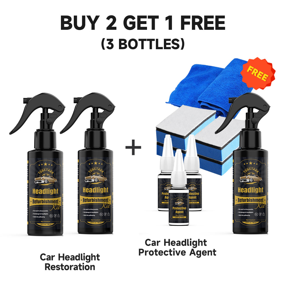 Toretark Headlight Restoration Kit Bundles
