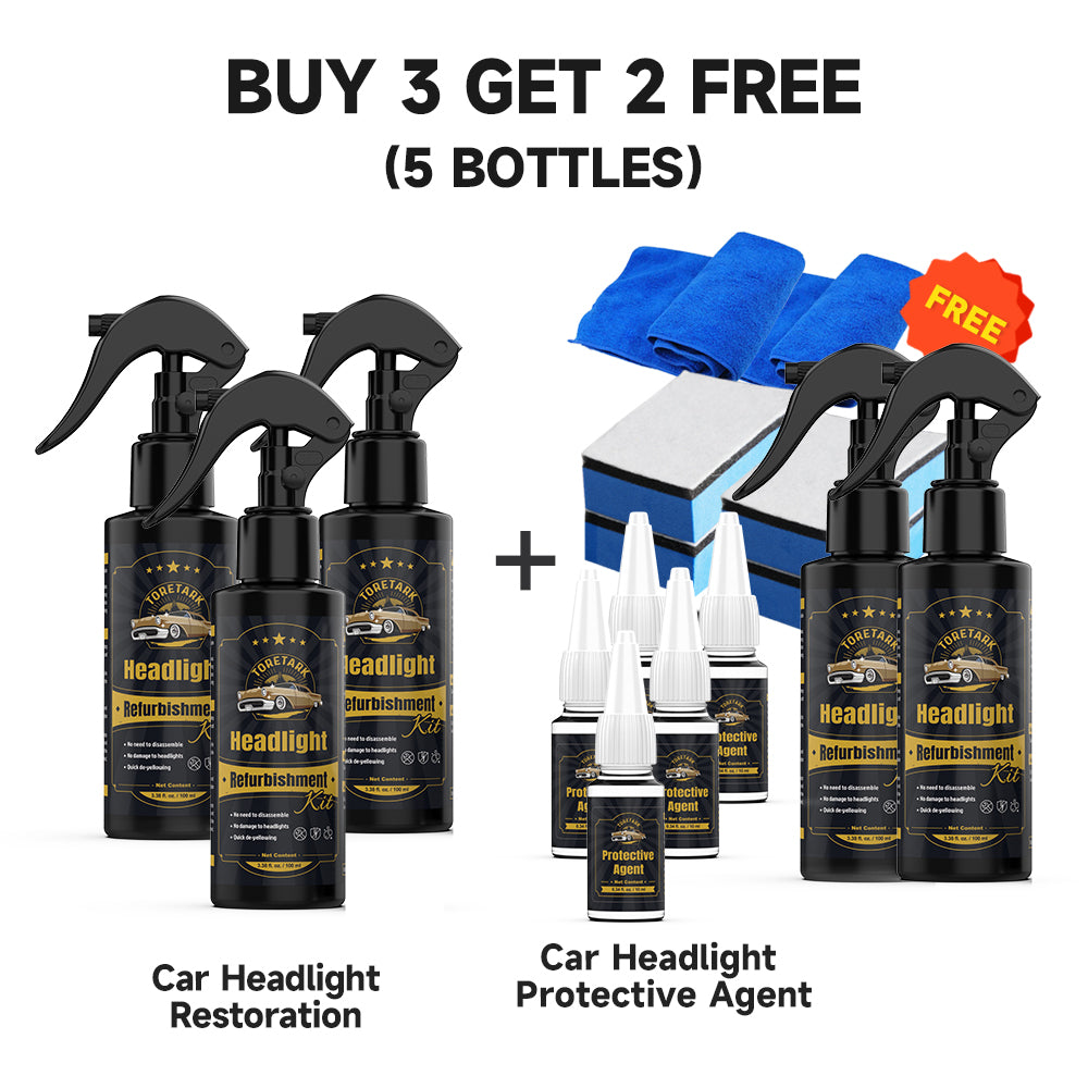 Toretark Headlight Restoration Kit Bundles