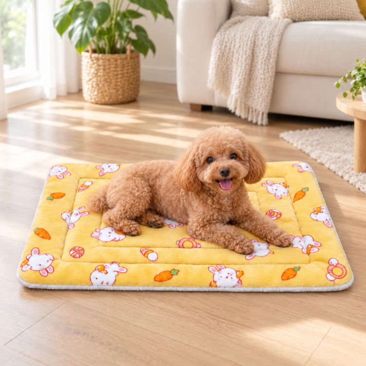 Cozy Naps Start Here — Soft Quilted Dog Sleeping Mat