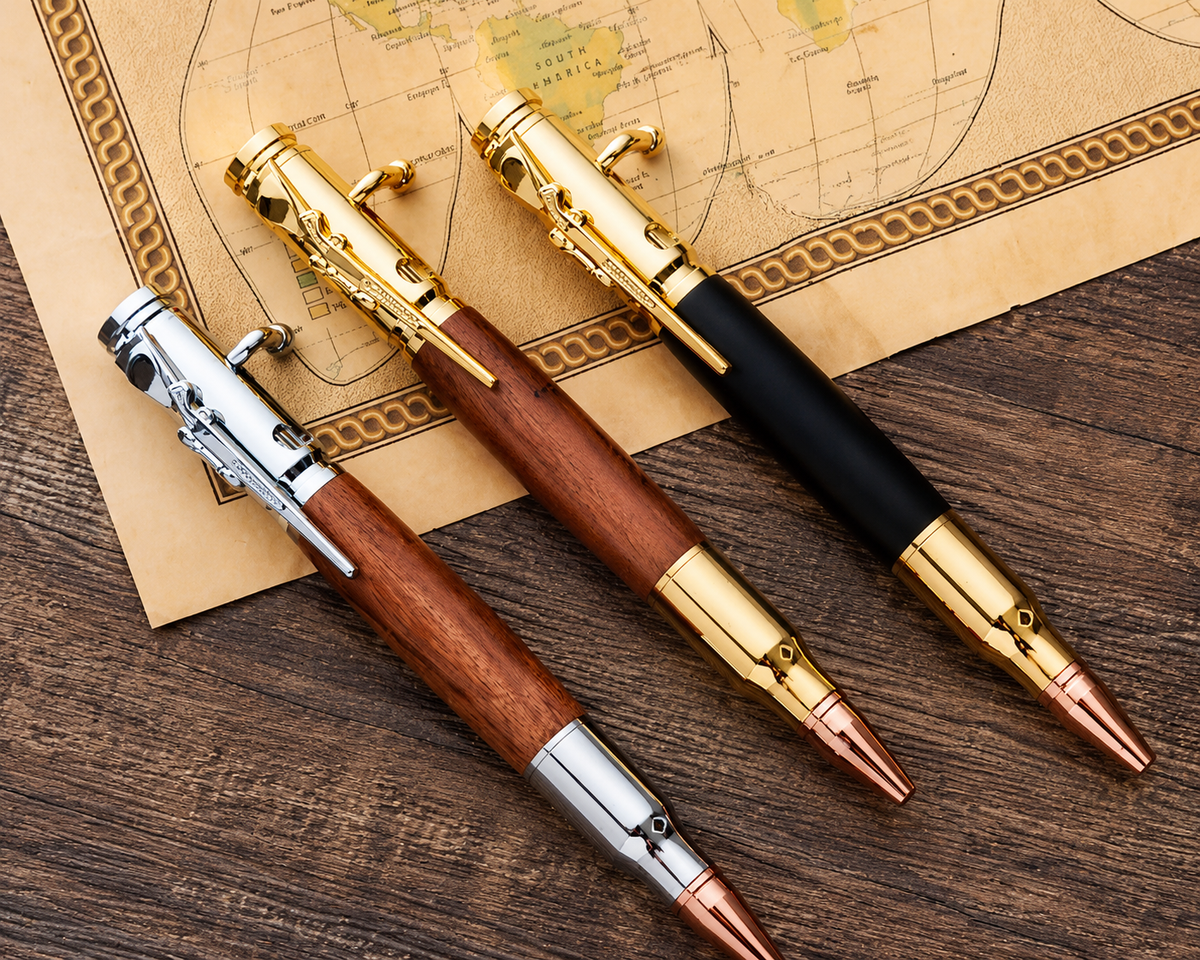 🖊 Handcrafted by Davyd Thomsen — A Father’s Fight for His Daughter 🖊 The Veteran’s Legacy Pen | Crafted From Real Wood & Unique Metal Details