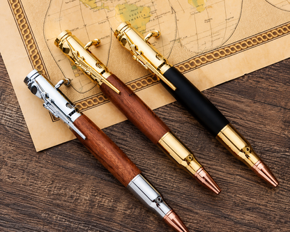 🖊 Handcrafted by Davyd Thomsen — A Father’s Fight for His Daughter 🖊 The Veteran’s Legacy Pen | Crafted From Real Wood & Unique Metal Details