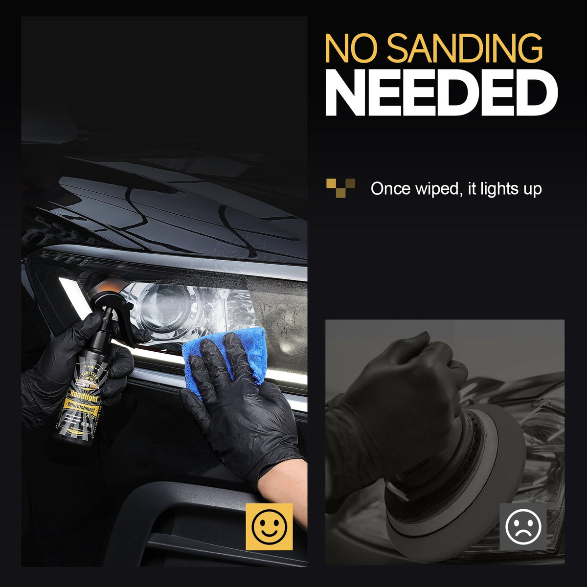 Toretark Headlight Restoration Kit Bundles