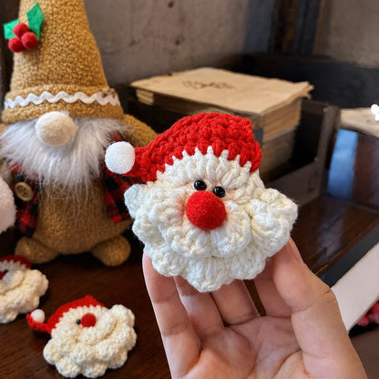 🎅100% Handmade Crochet Santa Ornament  - The Best Christmas Gift