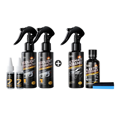 Toretark Headlight Restoration Kit Bundles