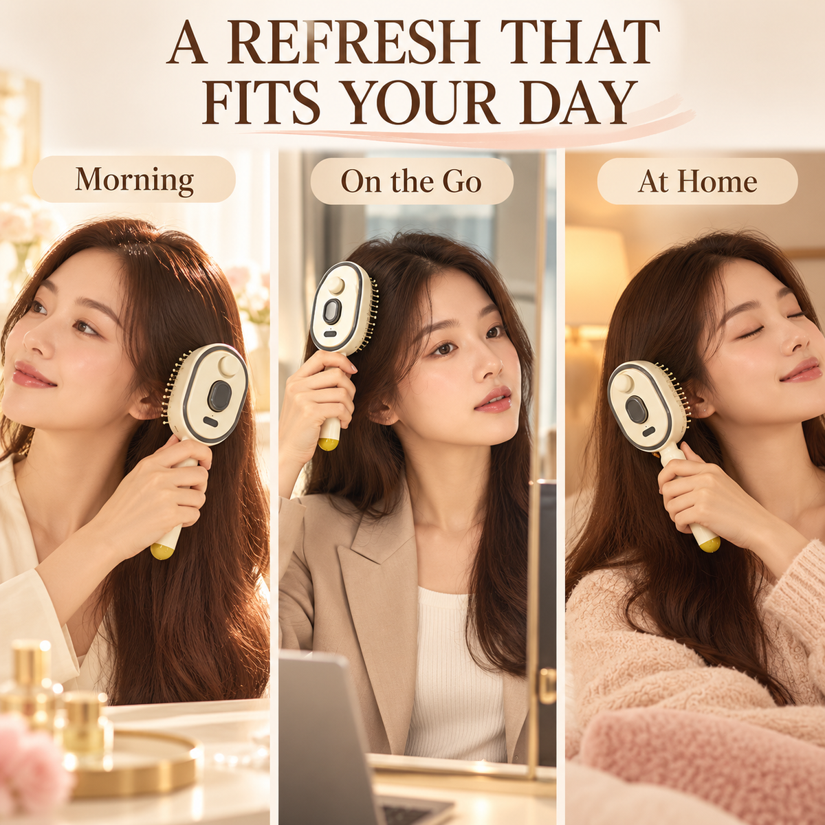 🔥Last Day 49% Off🔥Electric Spray Air Cushion Massage Comb