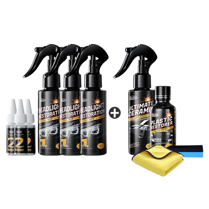 Toretark Headlight Restoration Kit Bundles