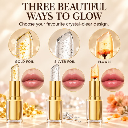 💄 Crystal Clear Color-Changing Lipstick — Your Everyday Rosy Glow