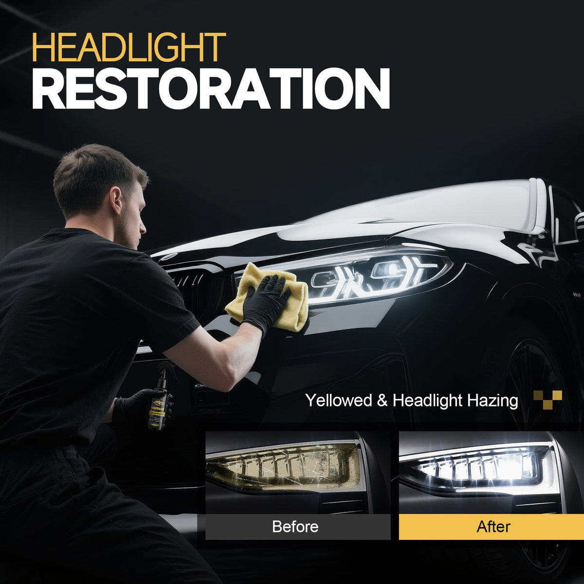 Toretark Headlight Restoration Kit Bundles