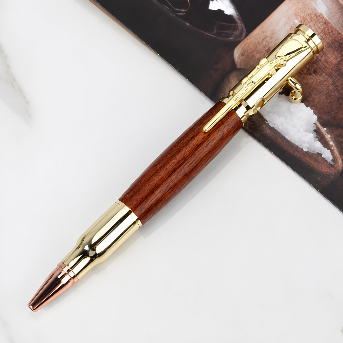🖊 Handcrafted by Davyd Thomsen — A Father’s Fight for His Daughter 🖊 The Veteran’s Legacy Pen | Crafted From Real Wood & Unique Metal Details