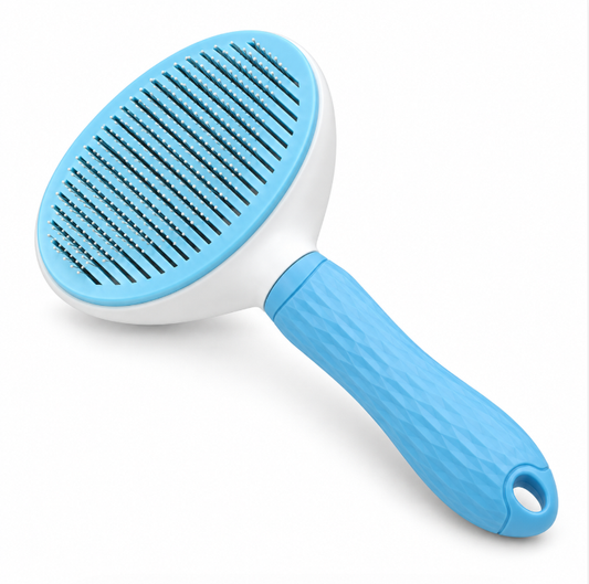 Make Grooming Easy — Self-Cleaning Slicker Brush for Dogs