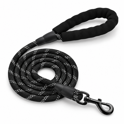 GlowWalk™ Hands-Free Reflective Leash for Safer Evening Walks