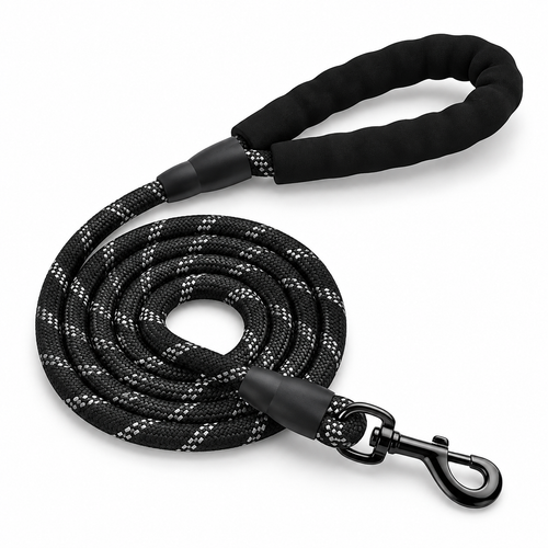 GlowWalk™ Hands-Free Reflective Leash for Safer Evening Walks