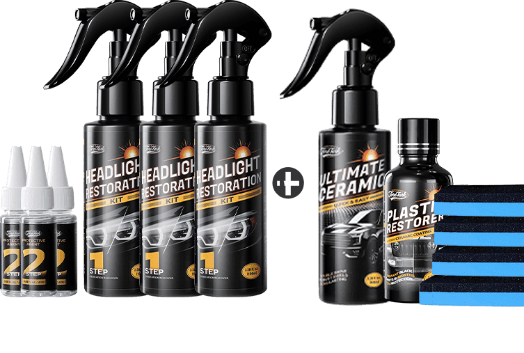 Toretark Headlight Restoration Kit Bundles