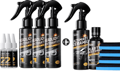 Toretark Headlight Restoration Kit Bundles