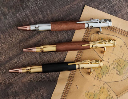 🖊 Handcrafted by Davyd Thomsen — A Father’s Fight for His Daughter 🖊 The Veteran’s Legacy Pen | Crafted From Real Wood & Unique Metal Details