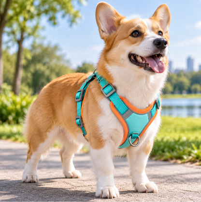 No Pull Dog Harness with Reflective Strips – Comfortable Adjustable Vest for Daily Walks