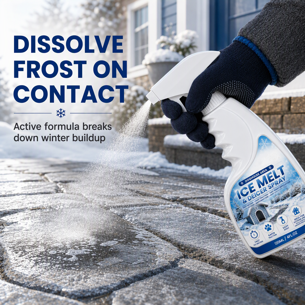 Outdoor De-Icing Spray for Steps & Walkways