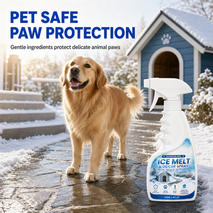 Outdoor De-Icing Spray for Steps & Walkways