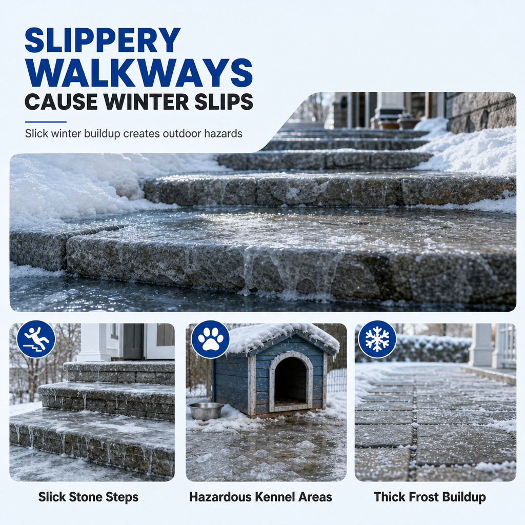 Outdoor De-Icing Spray for Steps & Walkways