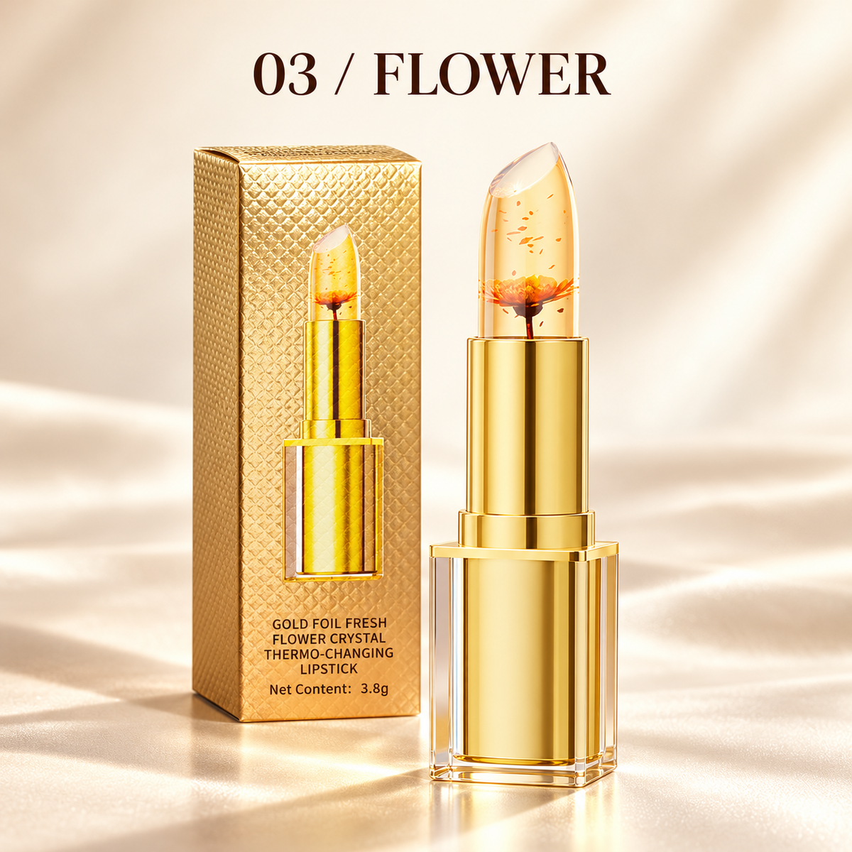 💄 Crystal Clear Color-Changing Lipstick — Your Everyday Rosy Glow